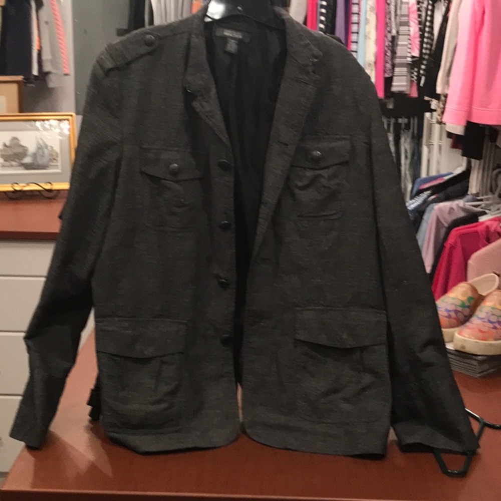 Kenneth Cole Casual Jacket. 44. Like new. Grey